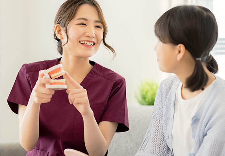 むし歯を作らないお口の環境づくり